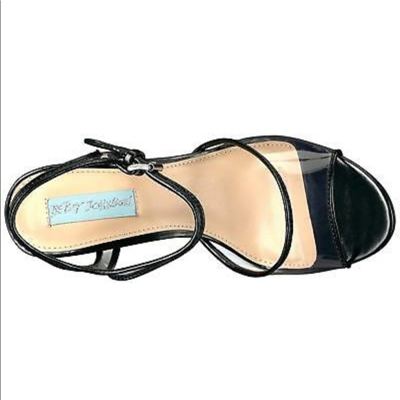 Betsey Johnson transparent heel sandal BNWT - Picture 5 of 5